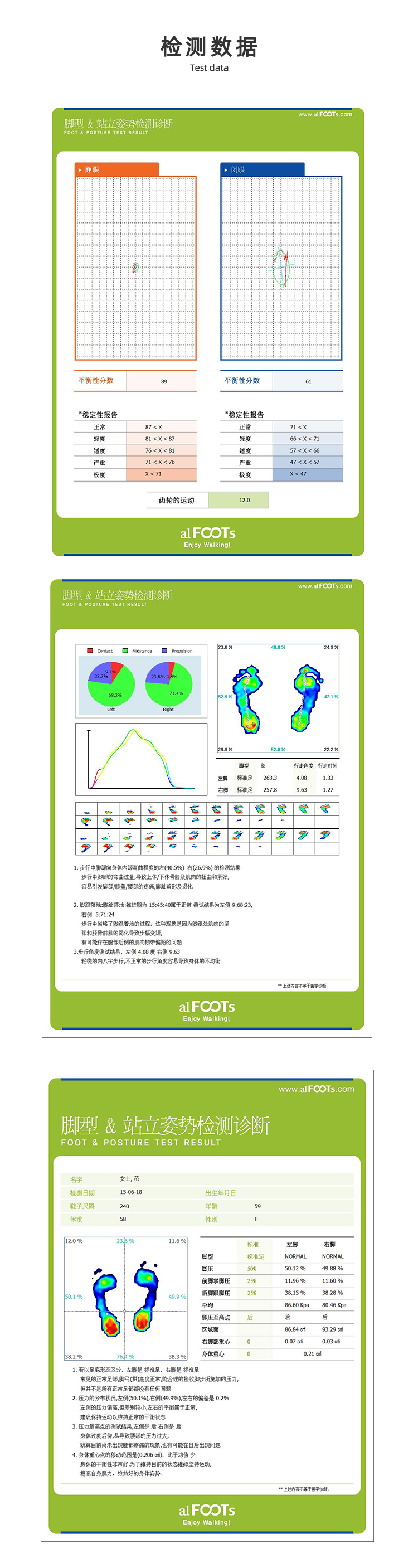 足底压力分析仪